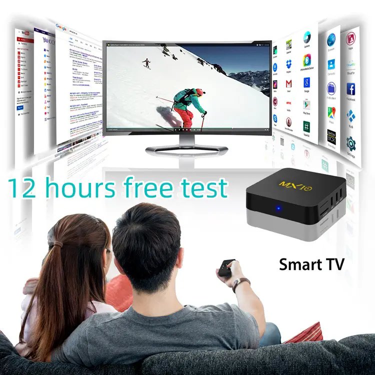 Best Lion OT T TV Android M u List Free Trail Support Reseller Panel Lion-o t t 4 k Set-Top Box