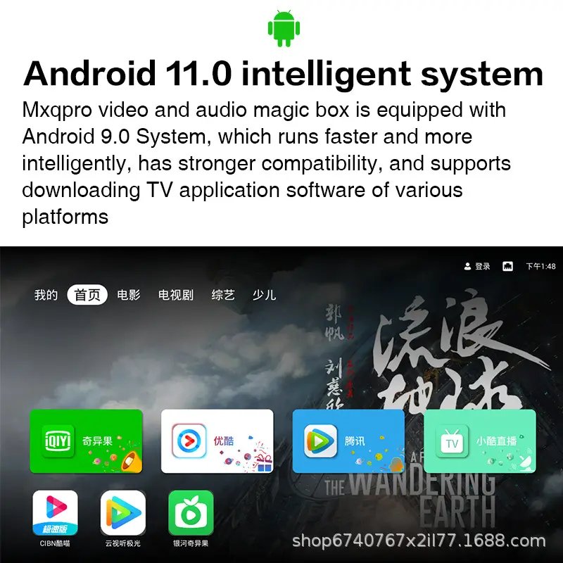 Multimedia Player Set Top Box Smart TV BOX MX Pro Android WiFi 5G 3D Media Player 4K Smart Tv Box