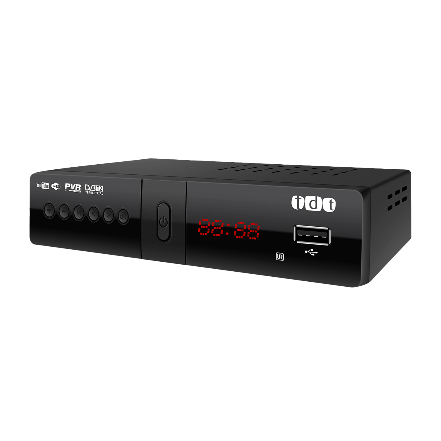 TDT Free Dish Mpeg4 Set Top Box Digital Dual Core Set Top Box STB Digital TV Tuner Full HD TV TDT With USB WiFi