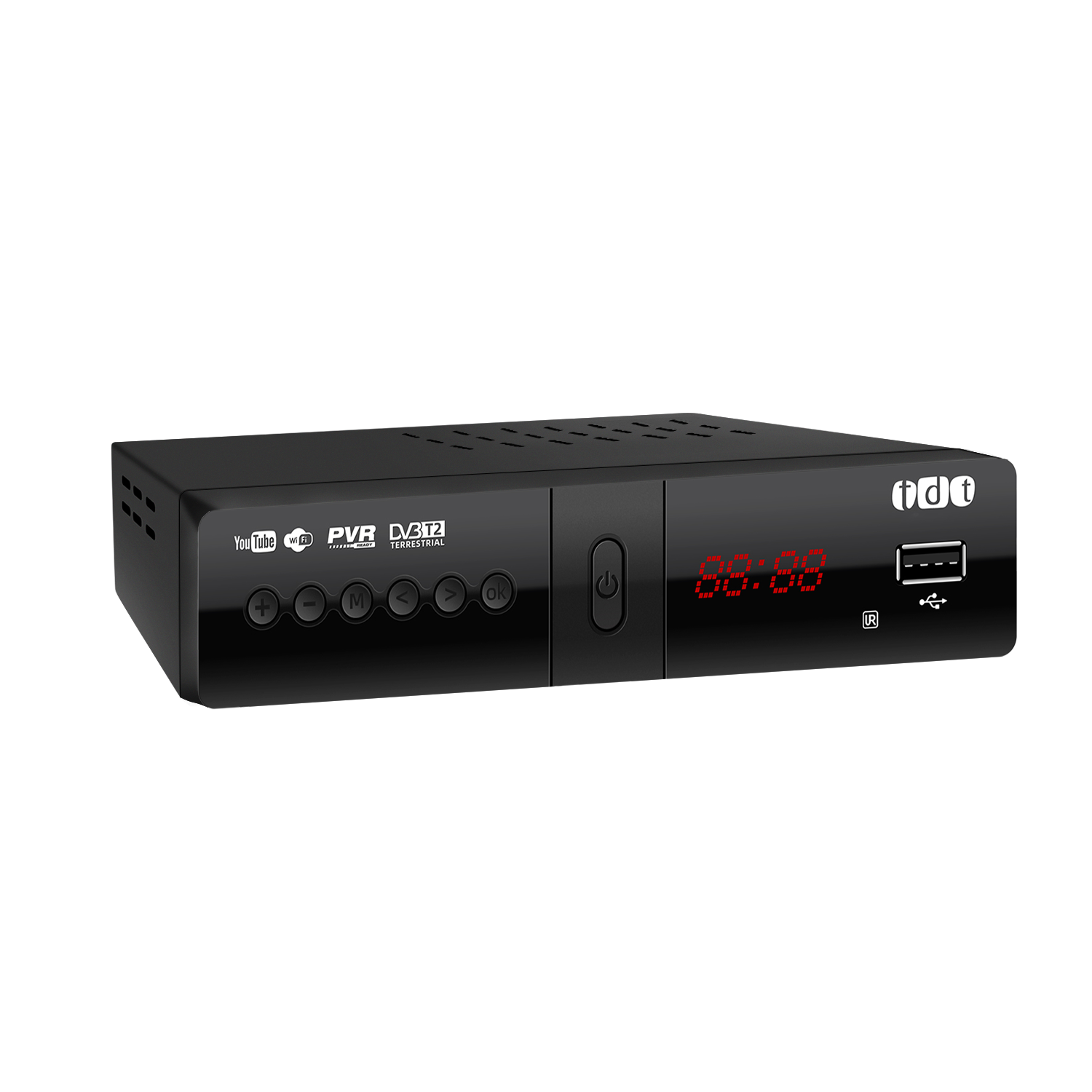 TDT Free Dish Mpeg4 Set Top Box Digital Dual Core Set Top Box STB Digital TV Tuner Full HD TV TDT With USB WiFi