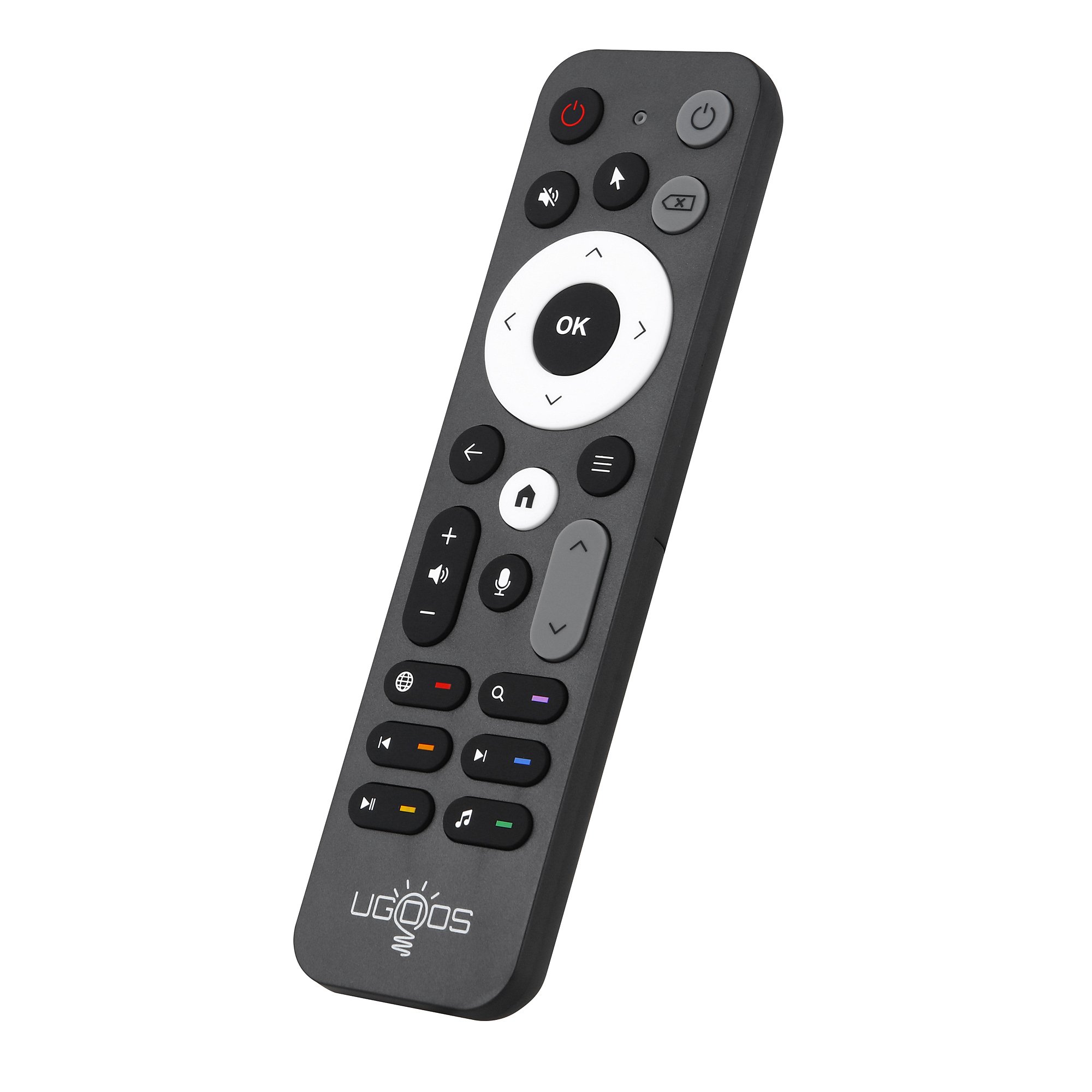 Ugoos BT remote control 24 keys UR02 BT Gyro Sensing Voice Remote Controls for ugoos series tv box UR02 BT remote control