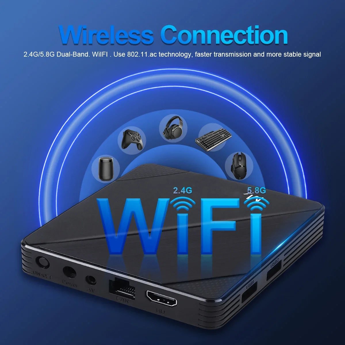 MX10PRO set-top box 4K HD 5G WIFI network player Android 13 S905L intelligent TVBOX