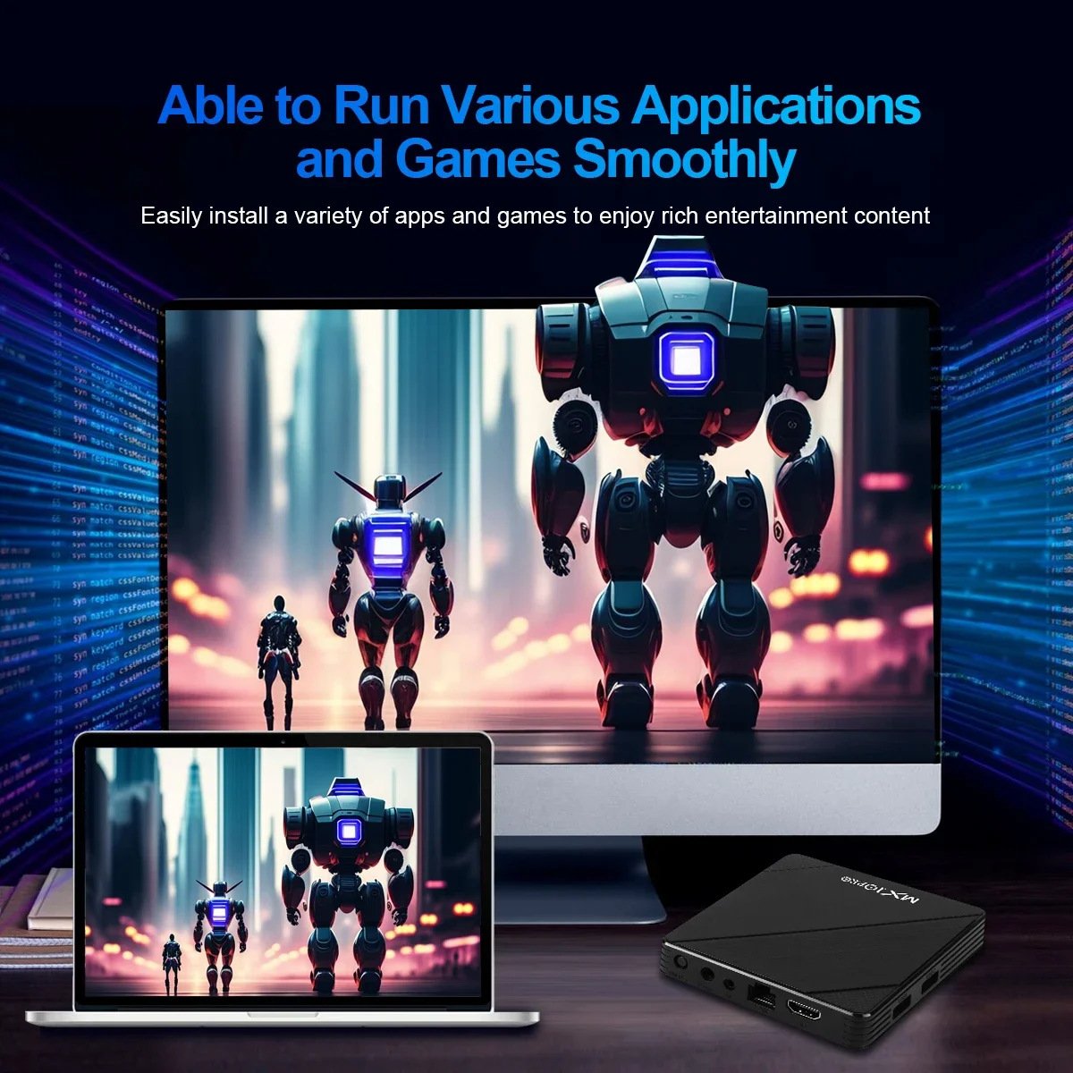 MX10PRO set-top box 4K HD 5G WIFI network player Android 13 S905L intelligent TVBOX