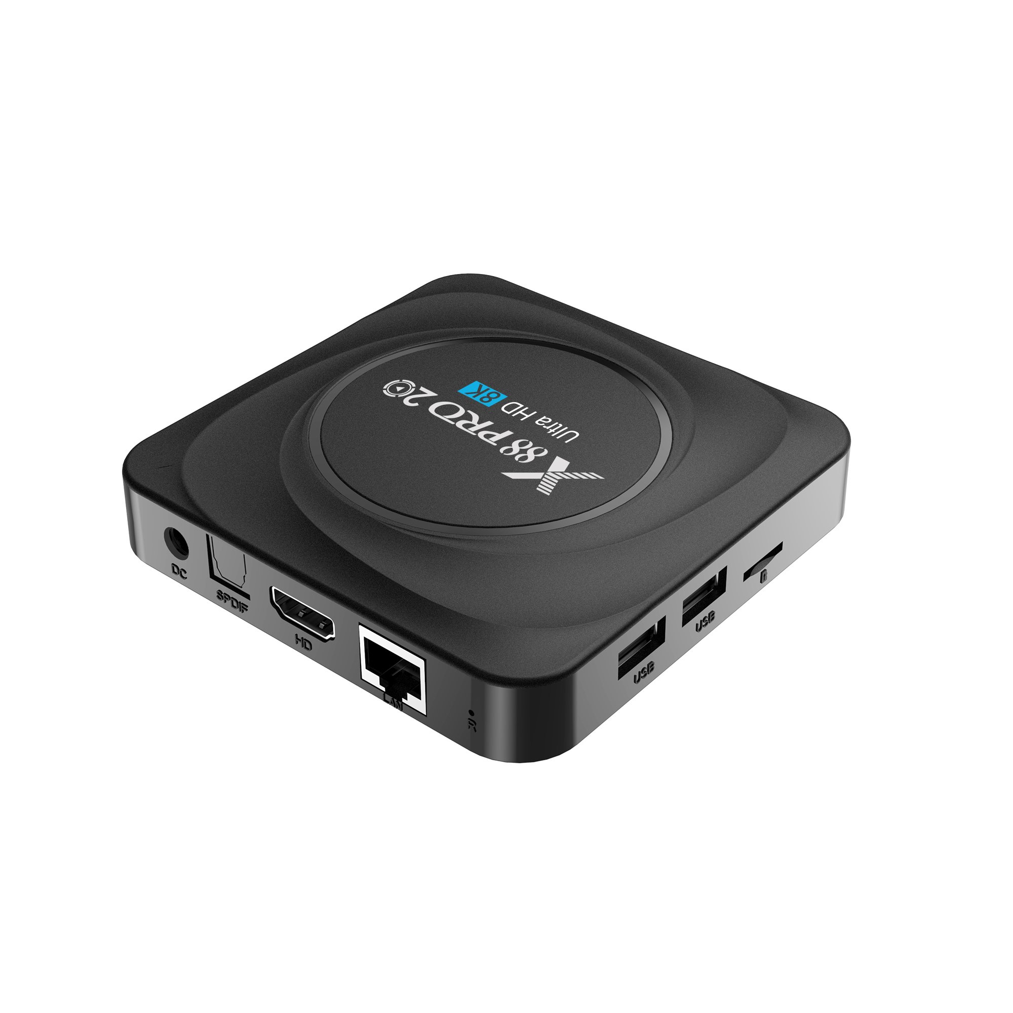 High Quality OTT Box with Rockchip RK3566 And Bluetooth Remote Control Android 11.0 Set Top Box 4K 8K Video player X88 Pro 20