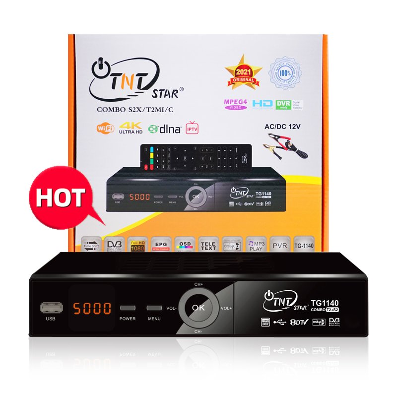 TNTSTAR TG-1140 New vault decoder t2 set top box h265 240t2 airplay receiver airexpress receiver deezer receiver