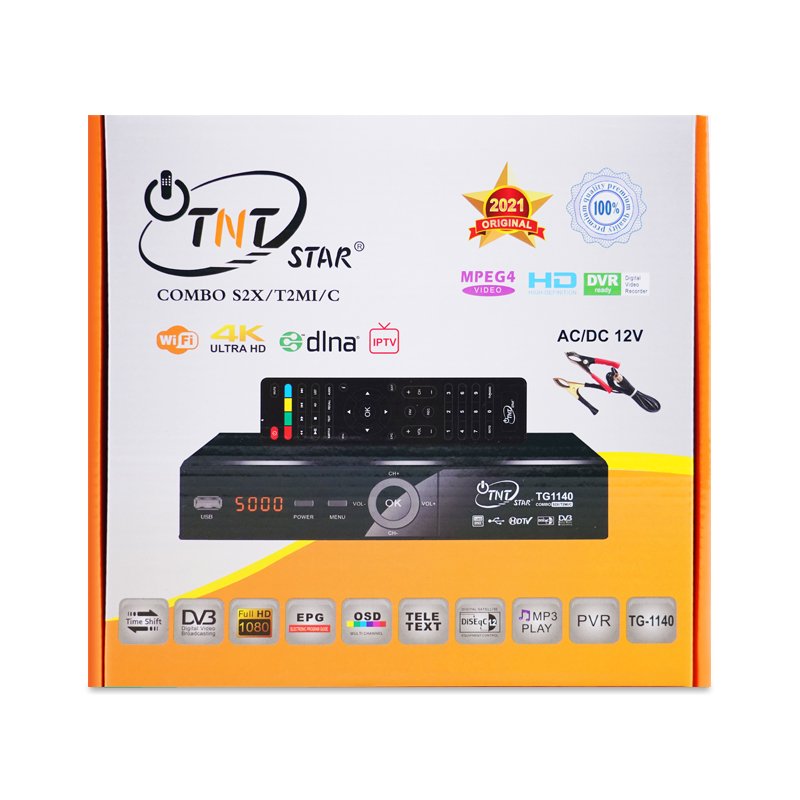 TNTSTAR TG-1140 New vault decoder t2 set top box h265 240t2 airplay receiver airexpress receiver deezer receiver