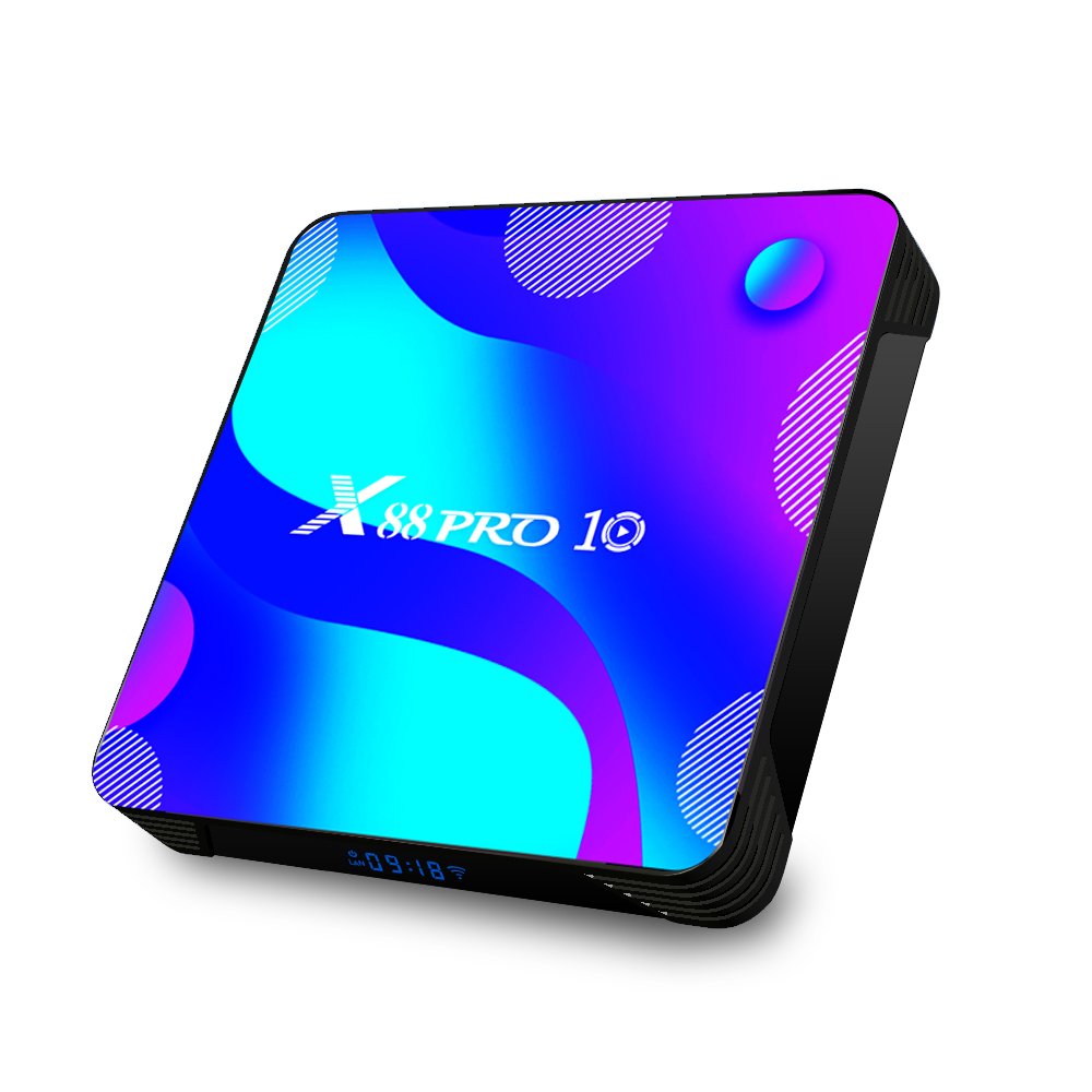 Cheapest X88 Pro 10 RK3318 Android 11Smart TV Box 2GB 4GB RAM 16/32/64GB ROM 2.4G/5G Dual Wifi Support 4K BT USB3.0 Set Top Box