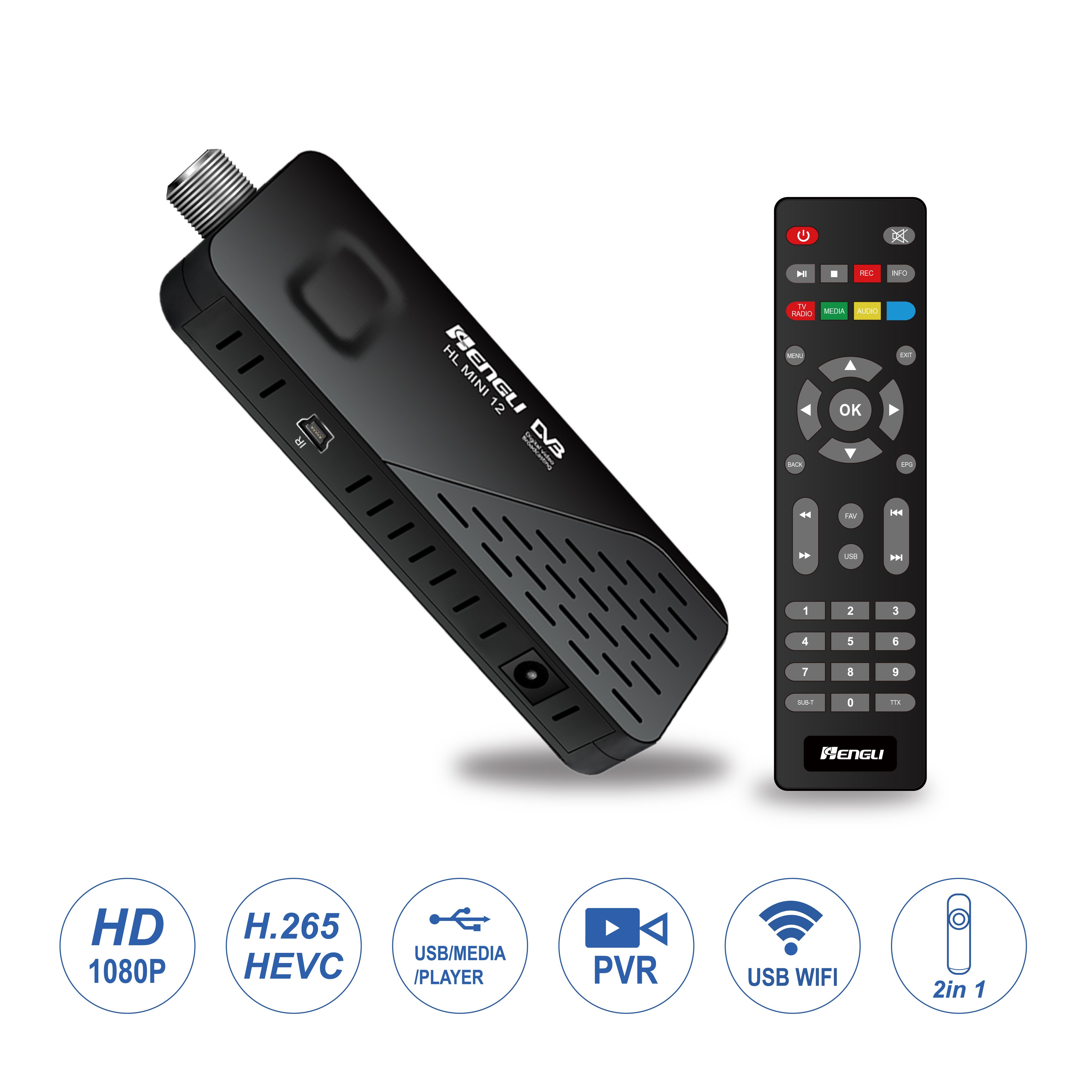 ISDB-T Digital TV Tuner Receiver H.264 Set-top box IPTV isdbt terrestrial set top box mini dongle stick
