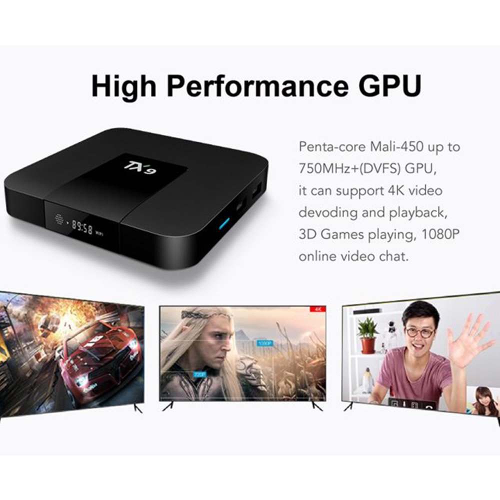 Topleo hot sale TX9 Tx3 Mini tv box Android 2 Gb Ram 16 Gb Rom Set Top Box tx9 android 4k smart tv box