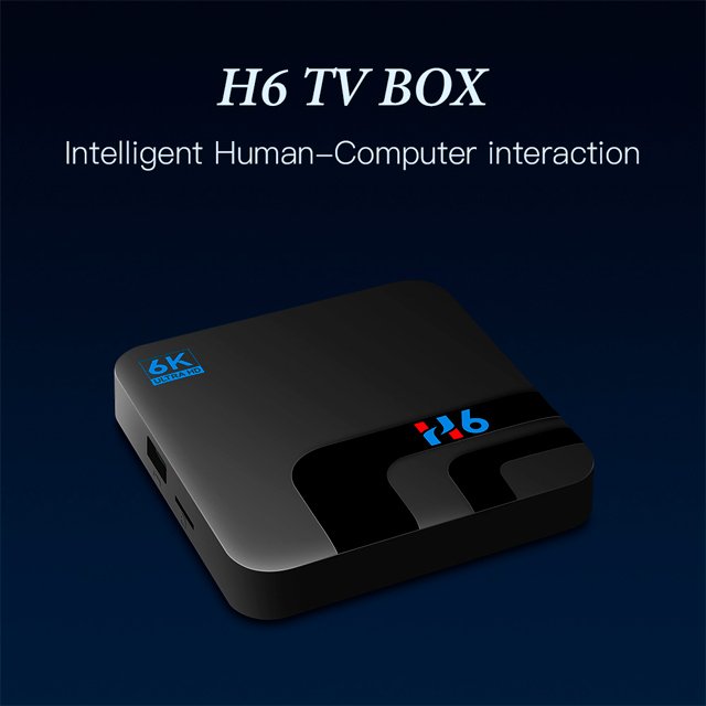 network TV Hot selling network set-top box H6 H616 Android 10 4k high-definition network player TV BOX