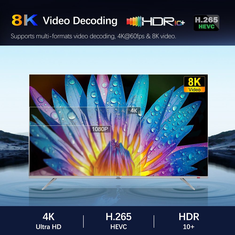 VONTAR H1 Android12 TVBox Allwinner H618 Quad Core Cortex A53 Support 8K 4K HDR10+ BT5.0+ Wifi6 Google Voice set top box