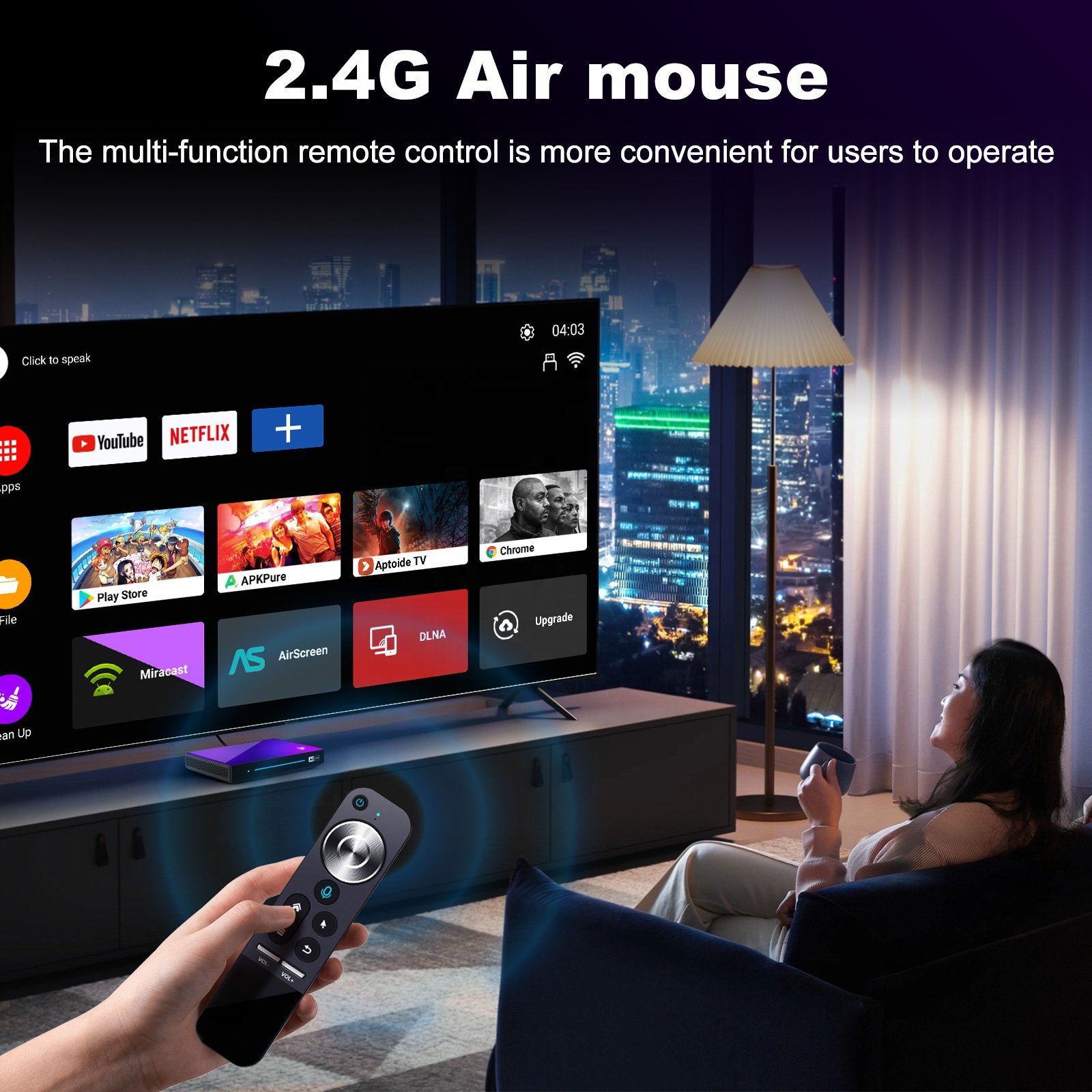 Excel Digital 2024 New Arrival Tv Box H96 Max M9 RK3576 Quad Core 4GB 8GB Ram 32GB 64GB 128GB Rom Android 14 Wifi 6 Set-top Box
