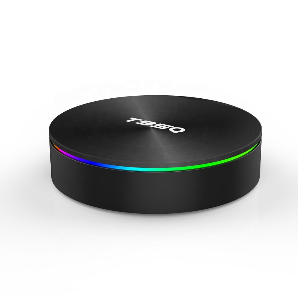 T95Q Smart TV Box with S905X3 Quad core Android 9.0 support Blue tooth 4.0 set top box 4K resolution