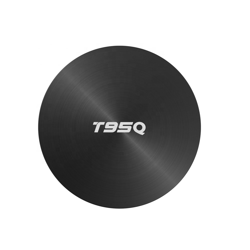 T95Q Smart TV Box with S905X3 Quad core Android 9.0 support Blue tooth 4.0 set top box 4K resolution