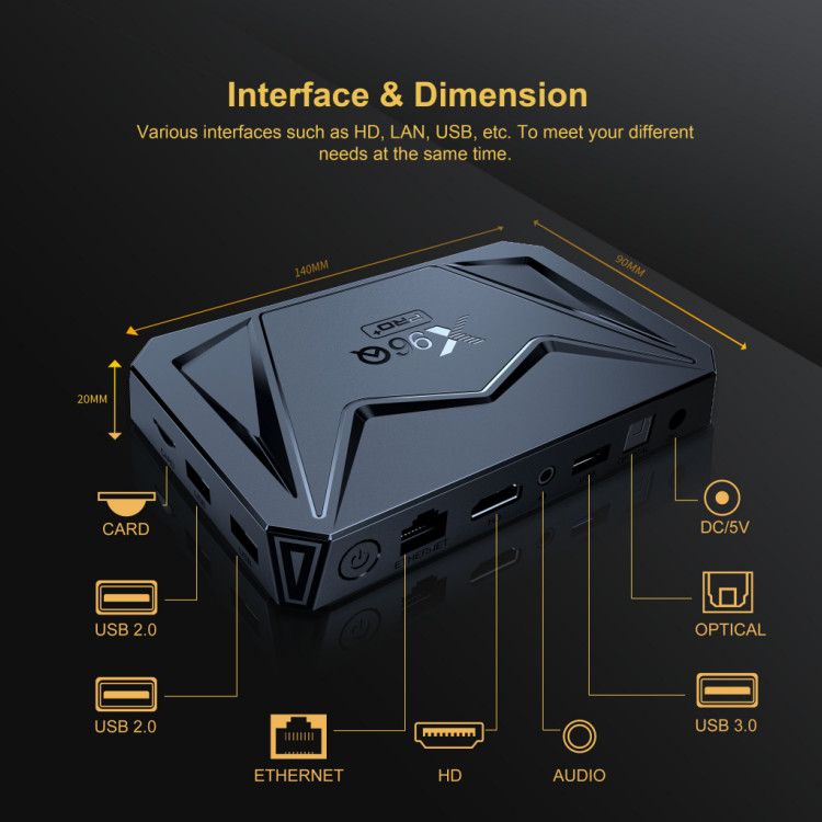 Daqu Android 14 TV box X96Q Pro + Allwinner H728 fast dual WiFi 16G 32G Octa core 8K set top box 1000M Lan port X96Q Pro Plus