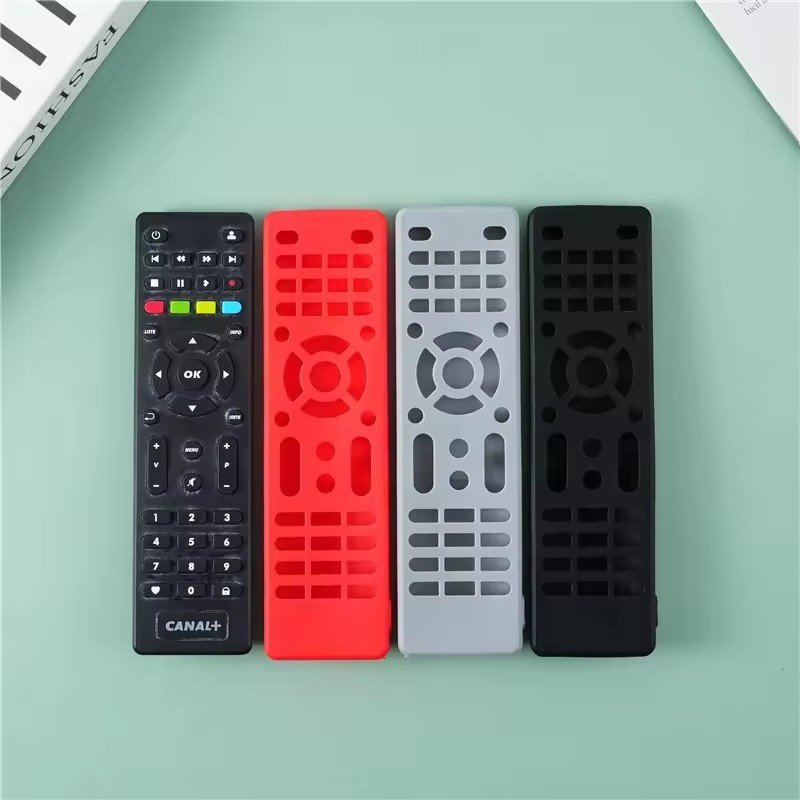 New Thickened Anti-drop Protective Silicone Case Cover use for CANAL+ TV set-top box universal remote control