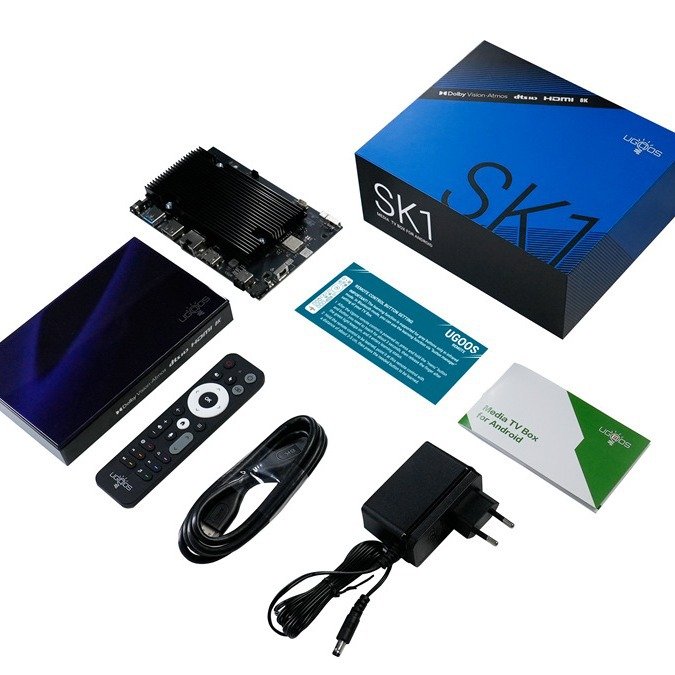 Ugoos SK1 Android 11 TV Box 8 GB 128 GB Amlogic S928X Wifi 6 BT5.2 1000M Media Player Set Top Box