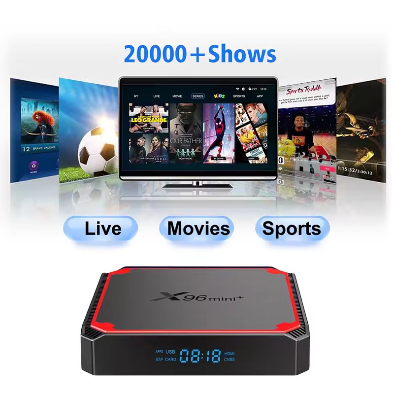Best Trex Free Test Android Subscription 4K 8k Full Diamond panel USA UK Netherlands German for 12GB OTT Android set-top box