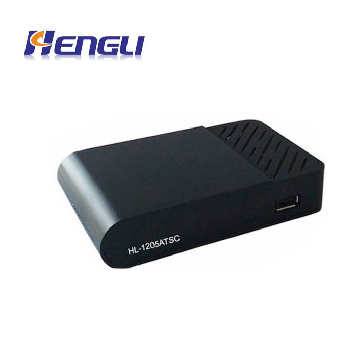 FUll Digital HD HEVC ATSC tvbox tv tuner set top box tv receive tvset small tv box converter set- top box for America Mexico