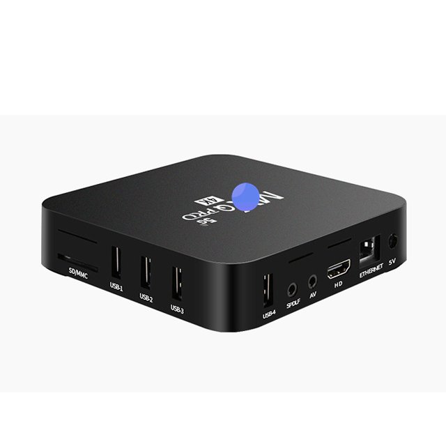 high-definition TV Network player for foreign trade, Android 4K TV box, 2.4GHz WIFI network TV, set-top box