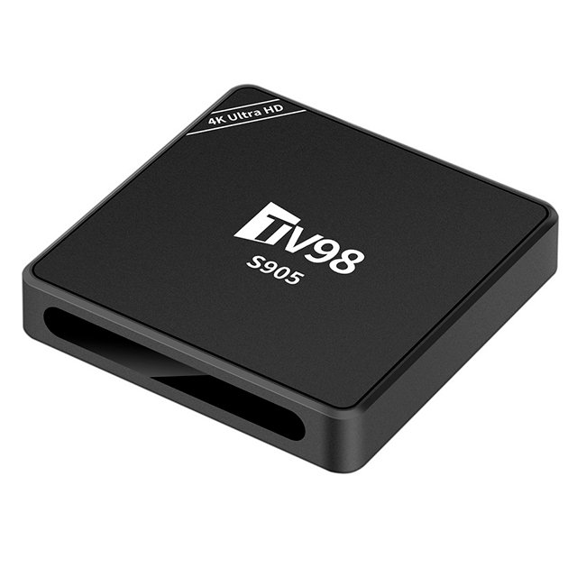 4K high-definition 2.4G TV98 S905 foreign trade set-top box WIFI Android 12 network power TV Box