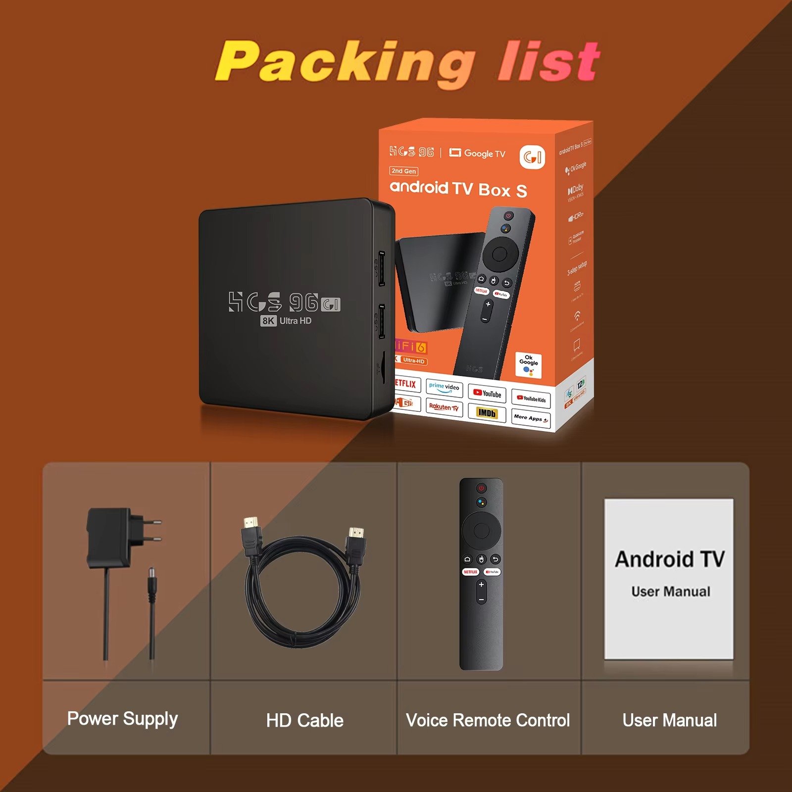 TV Box Android 13 Allwinner H618 with 2GB 16GB 4K BT5.4 5G Dual Wifi TV HD Media Player Set Top Box