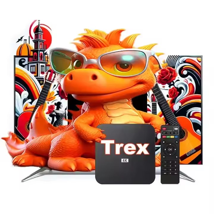 Trex Megaott Lion Server with reseller panel 4k tv stick hd smart tv for arabic germany italy spain usa