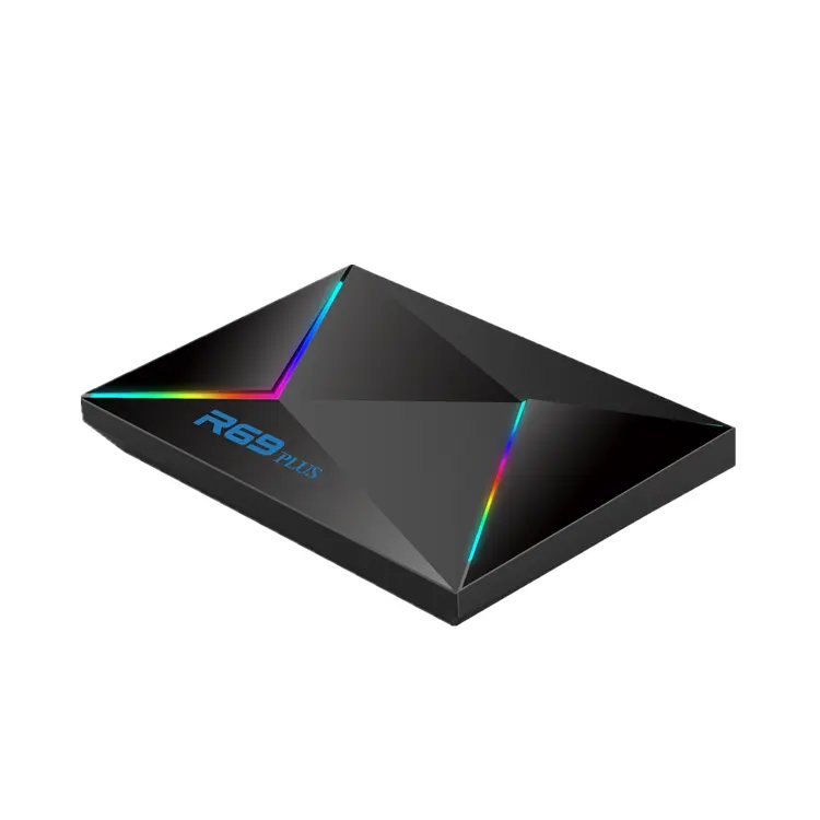 Factory Promotion Allwinner H728 Android 14 Smart Tv Box 8K Dual Wifi BT remote control 2024 best R69 plus Set Top box