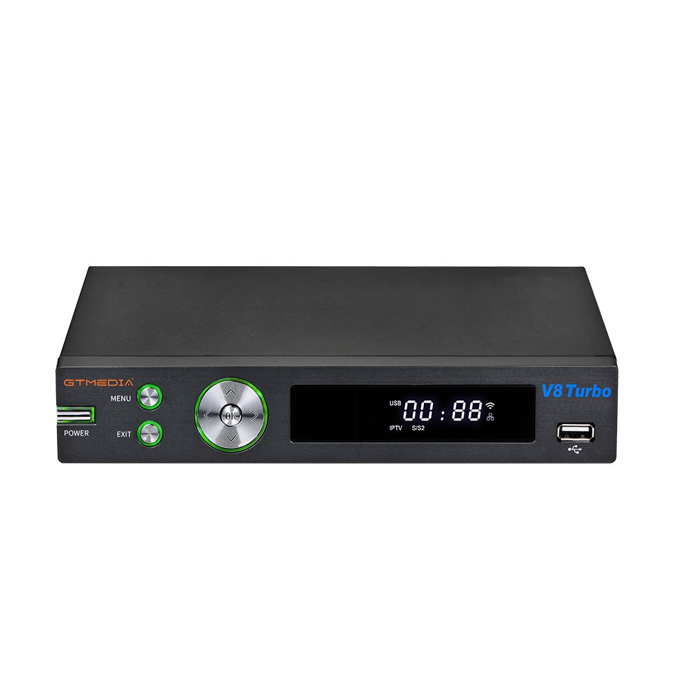 GTMEDIA V8 TURBO Satellite Receiver TV Box Set Top Box DVB-S2/T2/C Combo Tuner HEVC HD FTA TV Decoder Support Multi-room