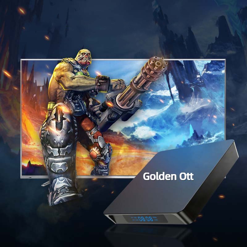 Golden Ott Android 11 TV Box RK3328 Quad Core 4k 1 x 10/100/1000MBps Free Test Smart TV Android Set Top Box