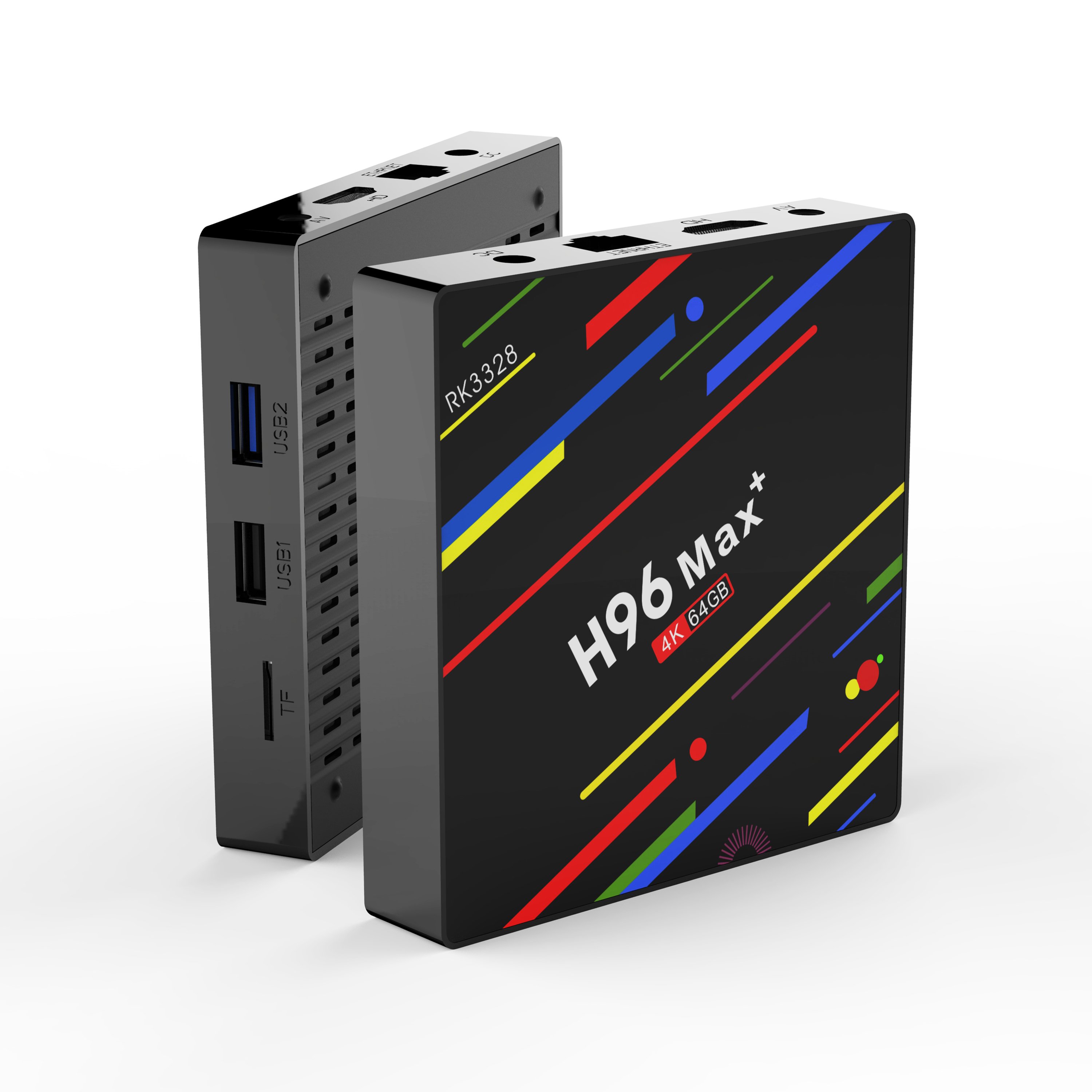4G/64G Android 9 Internet Tv Box Black Smart Wifi GPU RAM Performance CPU Color