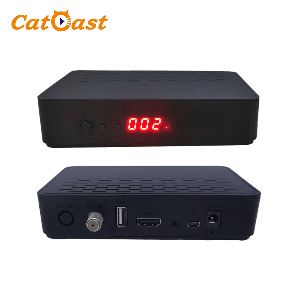 Professional CAS software customization digital cable TV decoders h.264 h.265 hd dvb-c set top box