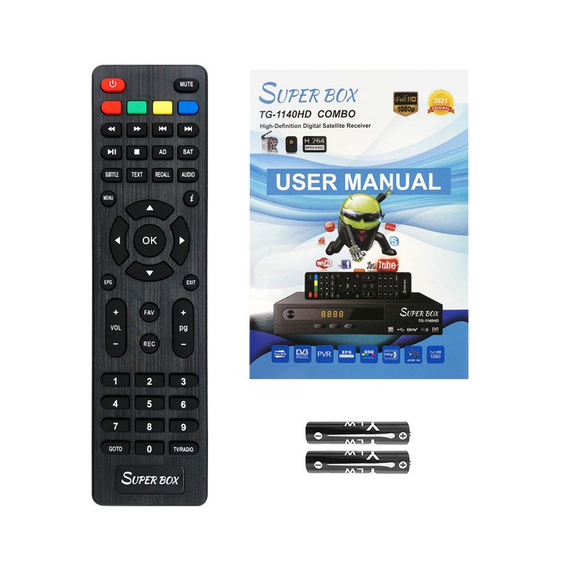 Super Box TG-1140HD Combo t2+s2 set top box combo dvb s2 dvb t2 satellite tv receiver H.264 Dvb-t2 Dvb-s2 Set Top Box