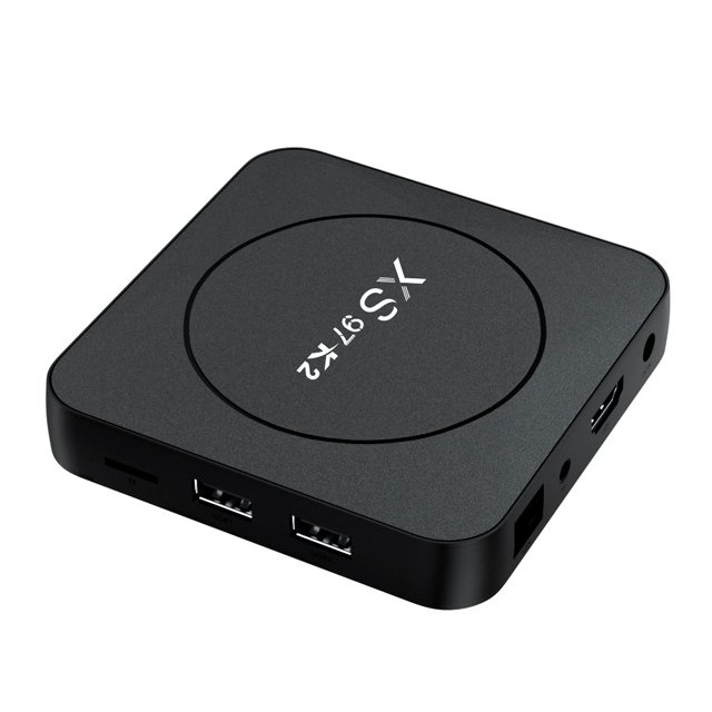 XS97K2 set-top box Quanzhi H313 foreign trade TV box 4K Android TV box Bluetooth voice network