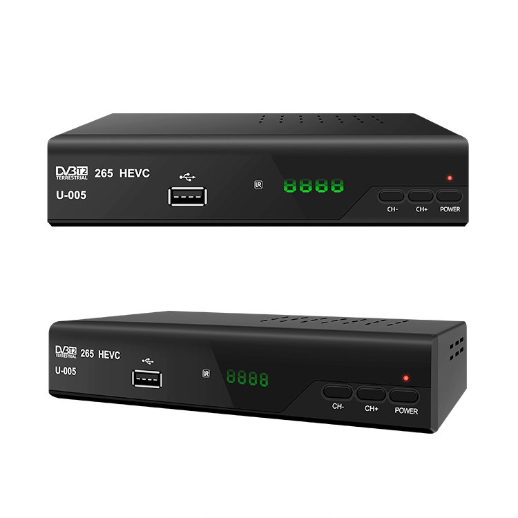 Full HD manufacture DVB T2 H.265 HEVC set-top box OEM and ODM Decoder DVB-T2 box 1080p STB TV Receiver TV Box With Youtube Func