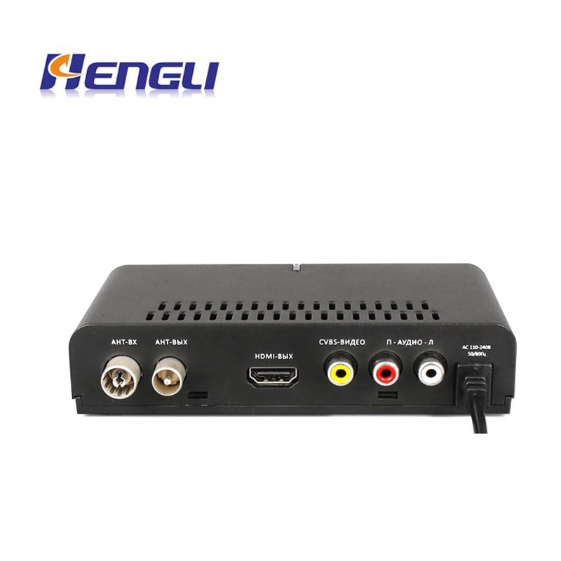 Terrestrial Digital TV Decoder Free To Air DVB-T2 H.265 h.264 Set Top Box hd digital receiver decoder