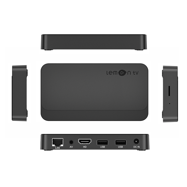 2024 Hot selling Tv Box Android 10 ATV 2.4 5g Wifi Allwinner H313 4k Set Top Box Lemon TV android streaming smart tv Set-Top Box