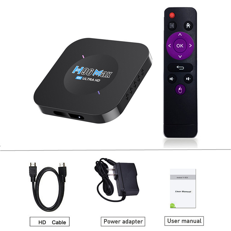 New Arrival Cheapest Tv Box OEM ODM RK3318 4K Full HD Video 5000+ Apps Dual WiFi Android 11 H96 Max M5 Set Top Box