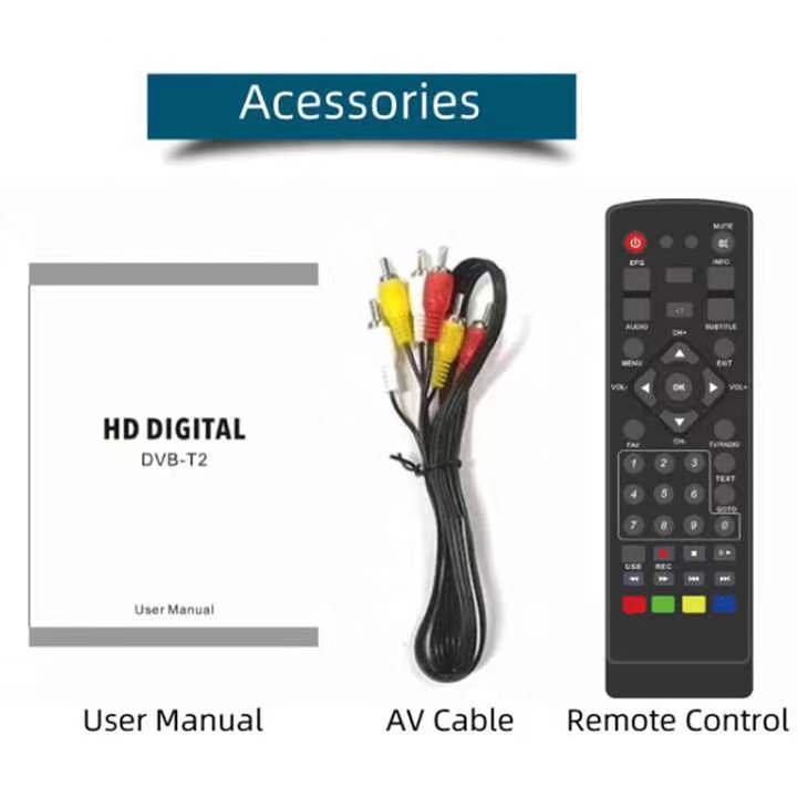 In stock DVBT2/C terrestrial digital TV receiver FTA decoder 10bit tv tuner decoder set top box TDT DVB-T2