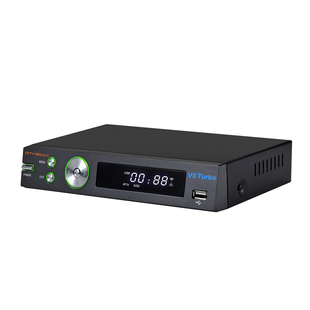 GTMEDIA V8 TURBO DVB S2X T2 Cable J.83B TV Decoder Auto Biss TNTSAT Smart Card 19.2E Satellite TV Receiver Set Top Box