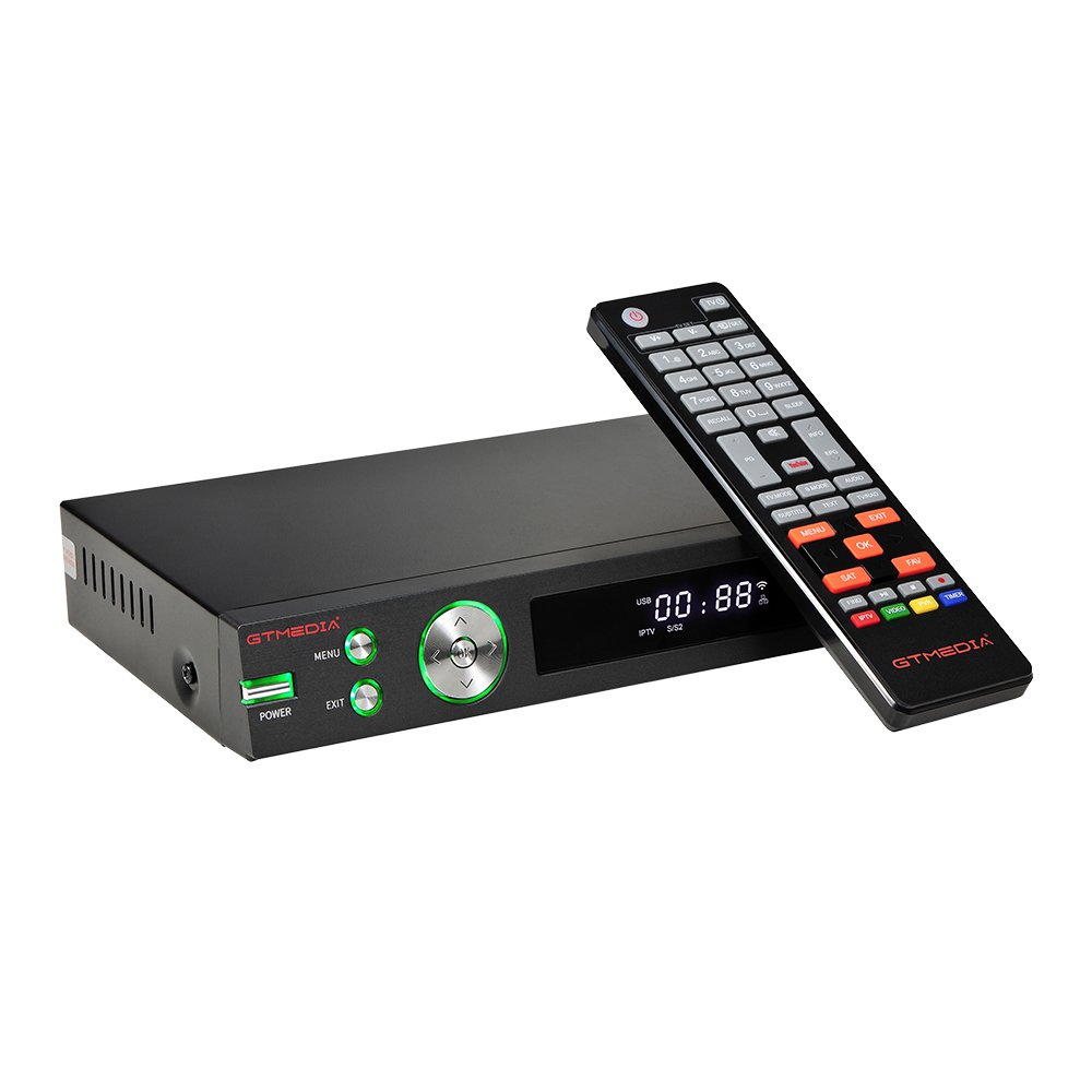 GTMEDIA V8 TURBO DVB S2X T2 Cable J.83B TV Decoder Auto Biss TNTSAT Smart Card 19.2E Satellite TV Receiver Set Top Box