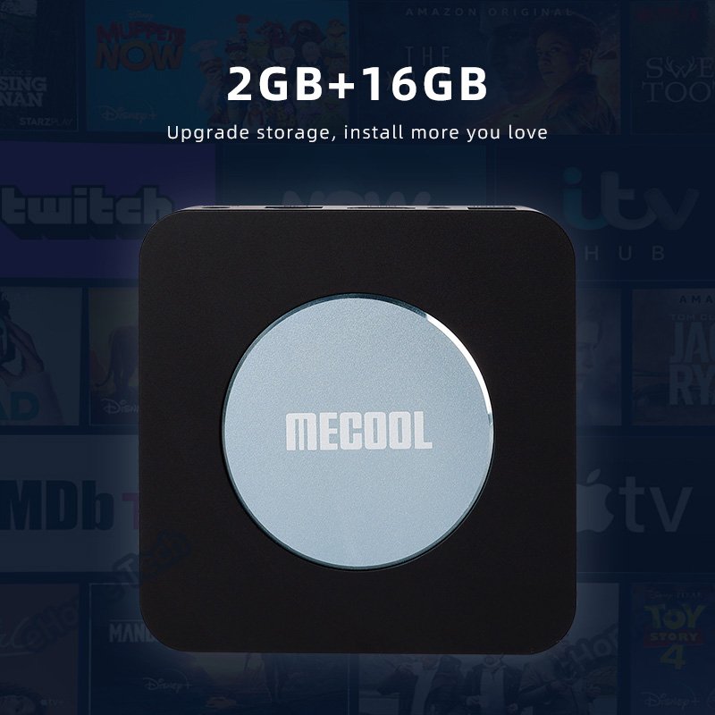 MECOOL Android TV Box KM2 Plus 4K WiFi Multi-streamer TV BOX Home Media Player Set Top Box