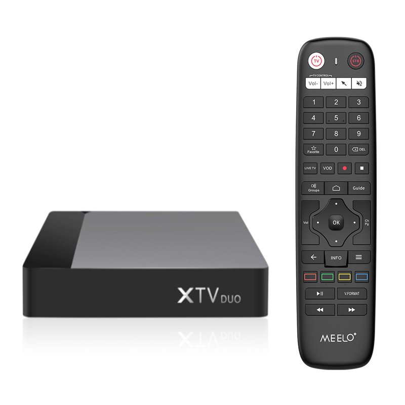 Meelo+ XTV DUO 4K Strong IPTV BOX 4K Medial Player Android 11 2GB RAM 16GB ROM 5G Dual WiFi Set Top Box