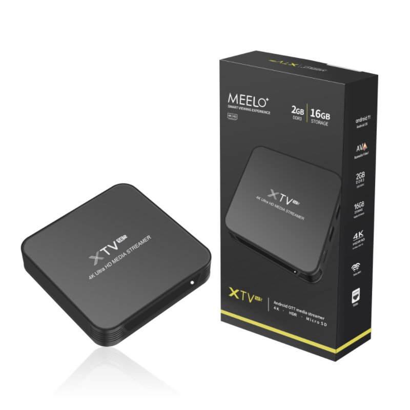 XTV SE2 Lite with trex strong Diamond iptv Android 11 TV Box Dual Band Wifi 4K 2GB 8GB Smart Set-top Box Support Stalker