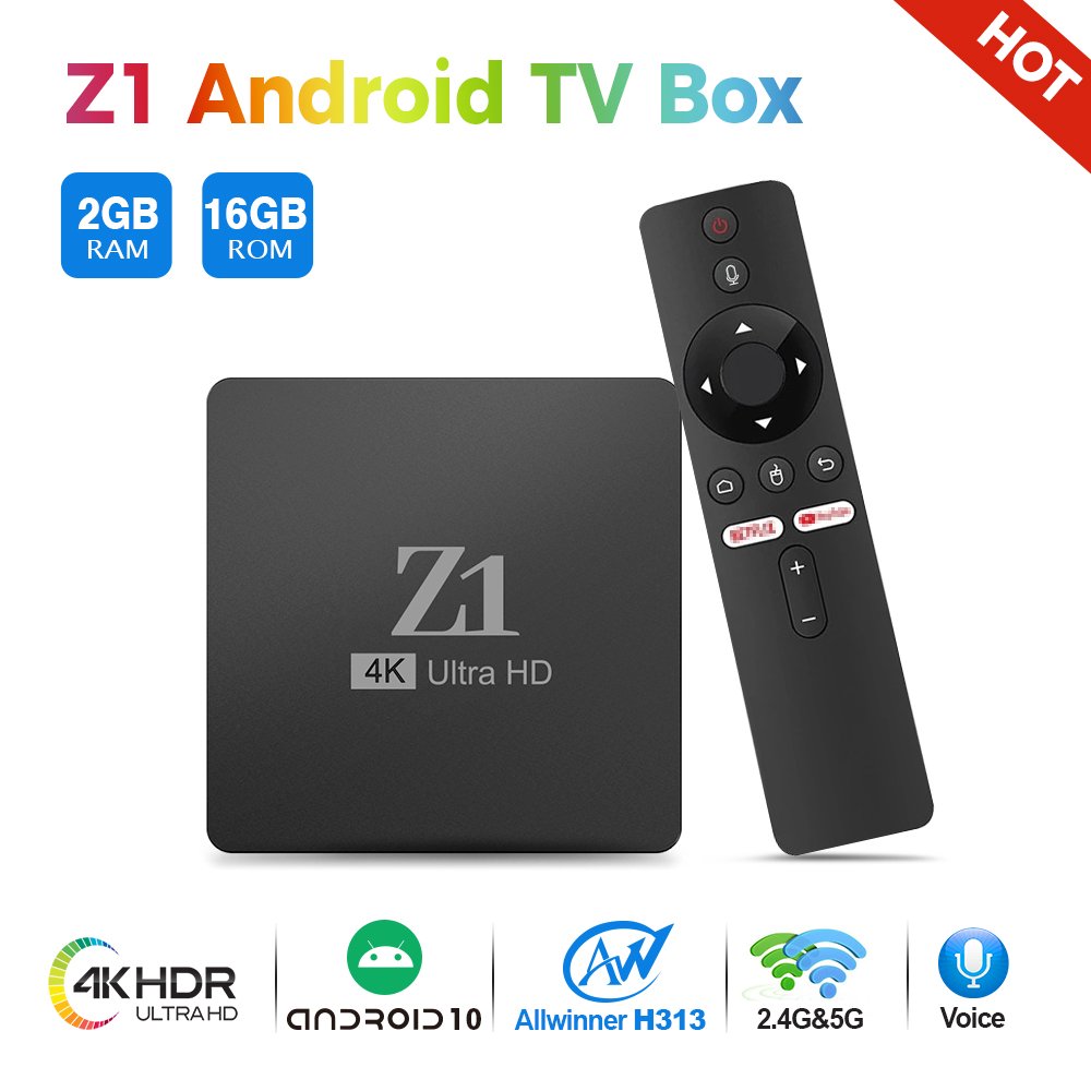 2024 Smart Z1 ott IPTV Box Subscription Strong 4K Smart Media Player Set Top Box 4K Android 10 5G OEM Quad Core 4k Iptv Box
