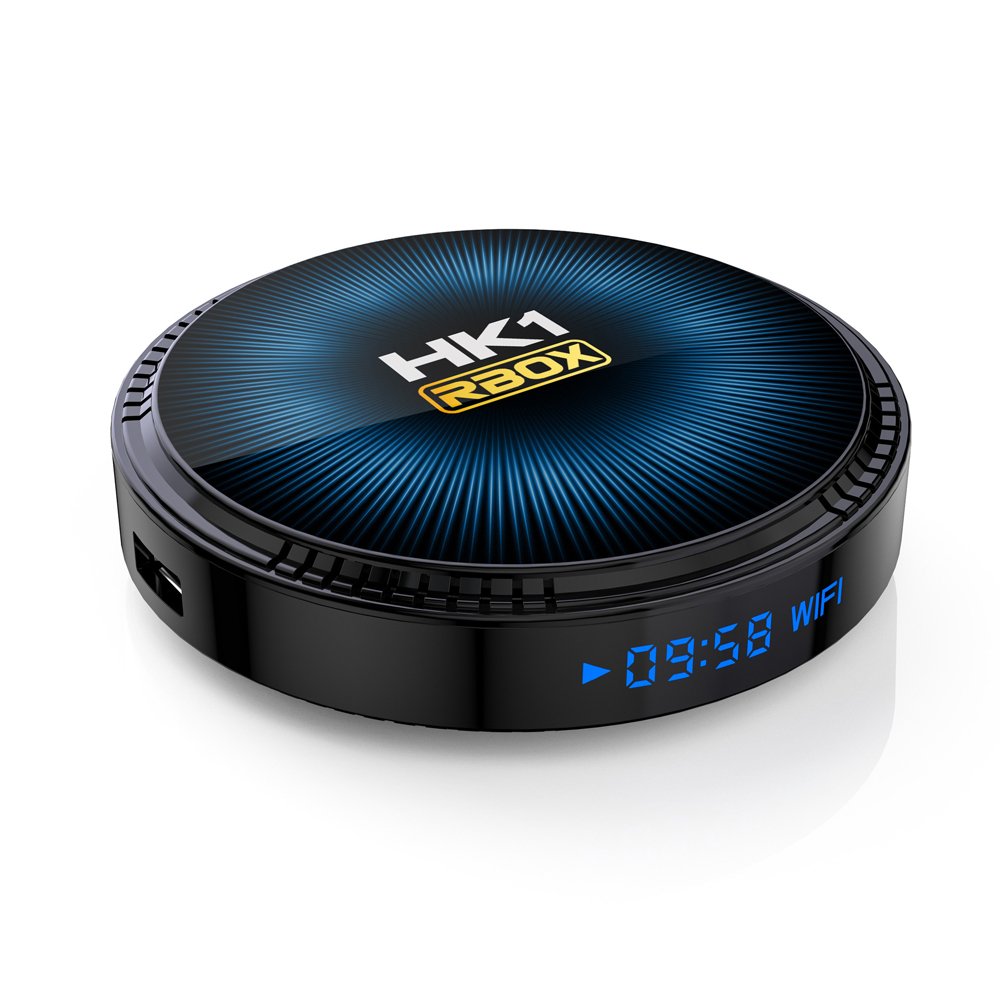 New arrival 4K Media Player HK1 RBOX W2 Android 11.0 Amlogic S905W2 TV settop set top Box