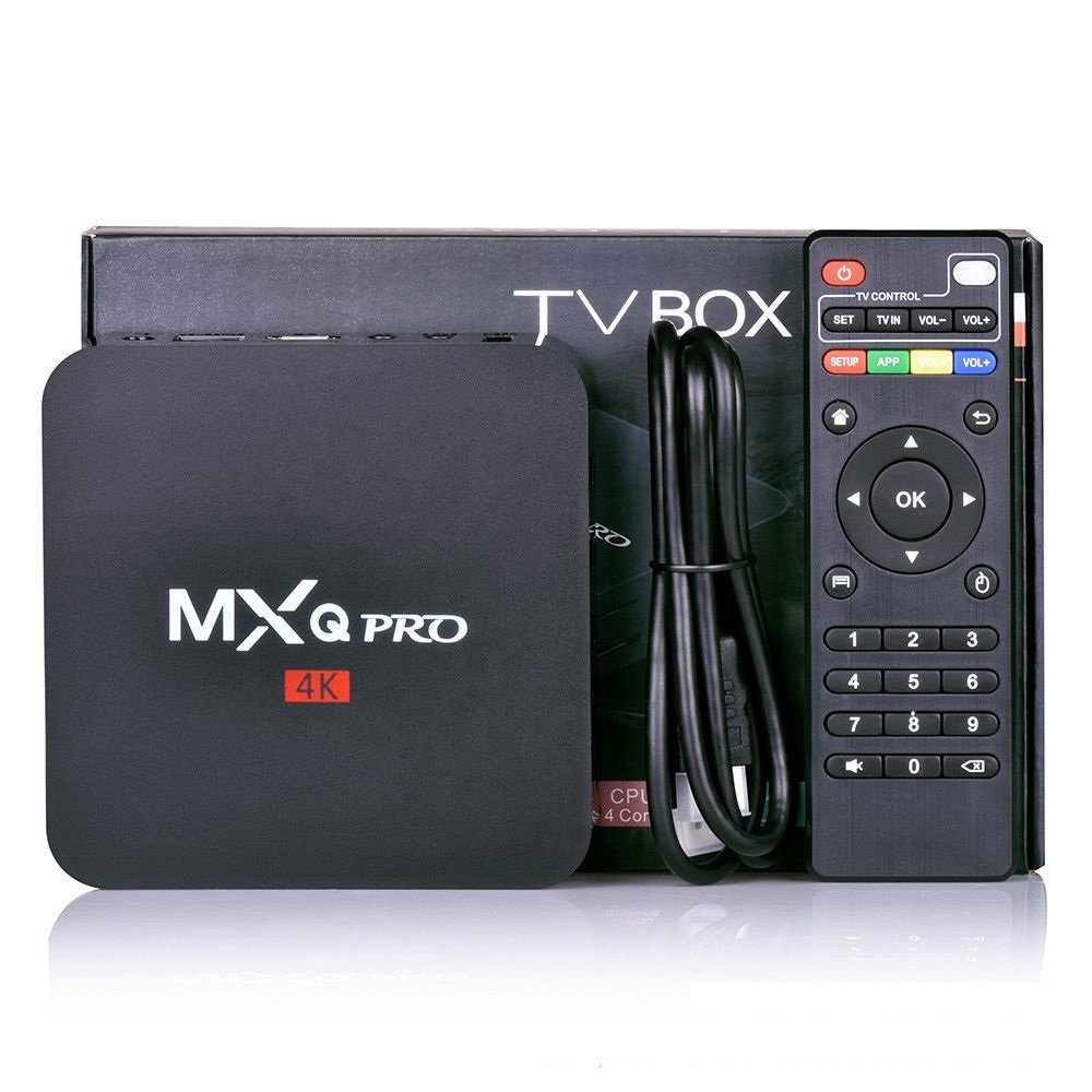 MX-Q PRO 4K Set-Top Box Home Theater Smart TV Allwinner RK3228A Quad Core 1GB 2GB 8GB 16GB Android TV Box