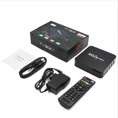 MX-Q PRO 4K Set-Top Box Home Theater Smart TV Allwinner RK3228A Quad Core 1GB 2GB 8GB 16GB Android TV Box