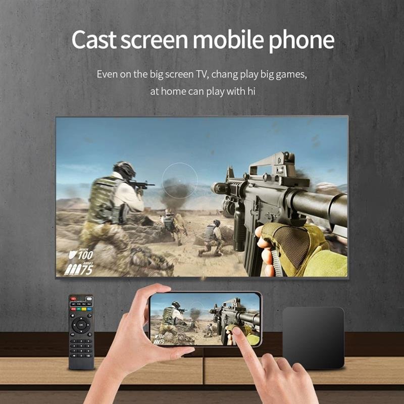MXQ-PRO 4K Media Player Set Top Box Android 11.1 TV Box S905L HD 3D Smart TV Box With 2.4G WiFi Remote Control