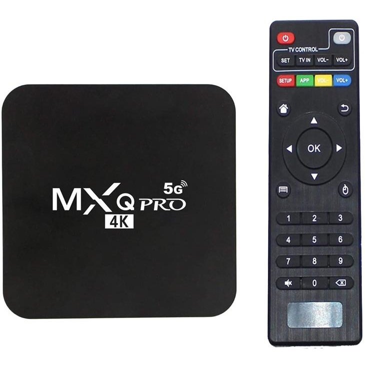 4K TV box android 12 New Smart TV Box MXQ-PRO 4K HD Smart TV Box 2.4/5G Dual-WIFI 3D Video Media Player Set-top Box
